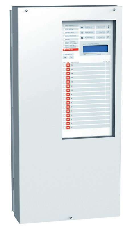 Centrale de désenfumage LED et LCD