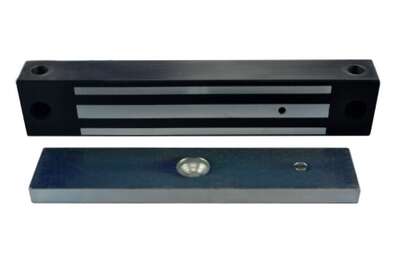 Ventouse inox 300Kg saillie IP67, 12/24Vdc 400/200mA