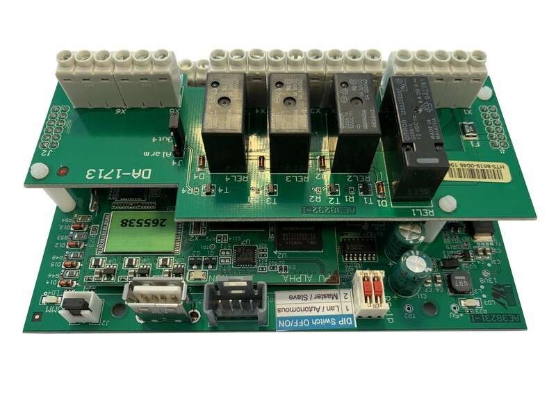 Contrôleur 2 portes/2 lecteurs électro seule 2500 utilisateurs RS485