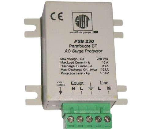 Parafoudre secteur 220v module avec bornier