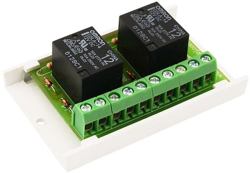 Carte 2 relais 12V 2RT 2A sous 30Vdc