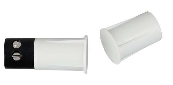 Detecteur d'ouverture cylindrique autofixant NO