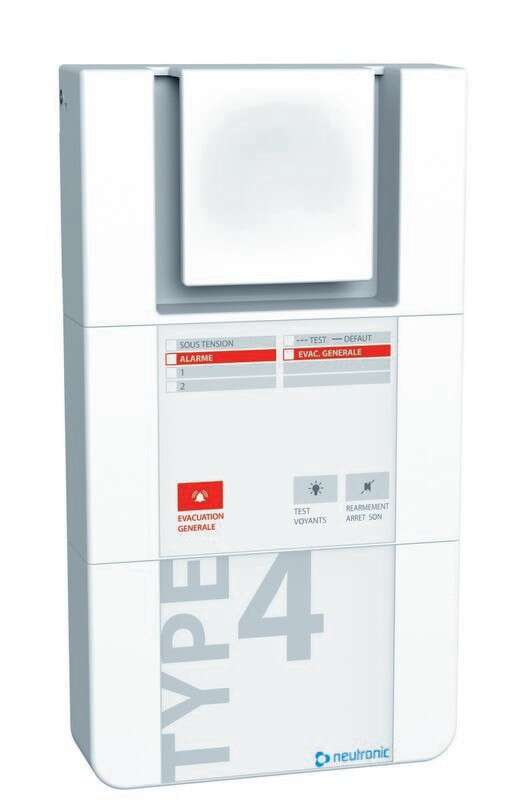 Equipement d'alarme Type 4 - 2 boucles