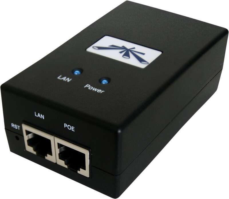 INJECTEUR POE PASSIF UBIQUITI 24V 12W GIGA