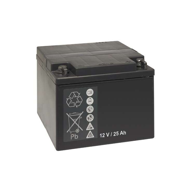Batterie 12VCC/24AH pour ECS IQ8Control, ECS 8000 M ou FLexES Control