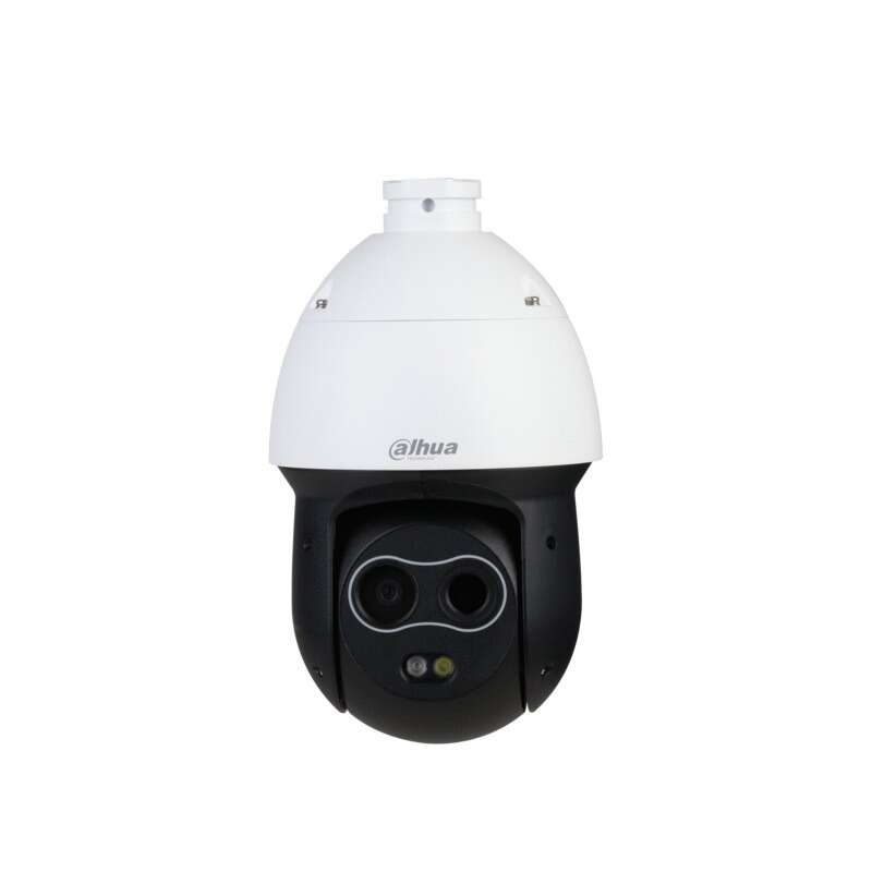 Dôme IP PTZ thermique 256x192  Obj 7mm et optique 2 MP Obj 8mm IR 50M