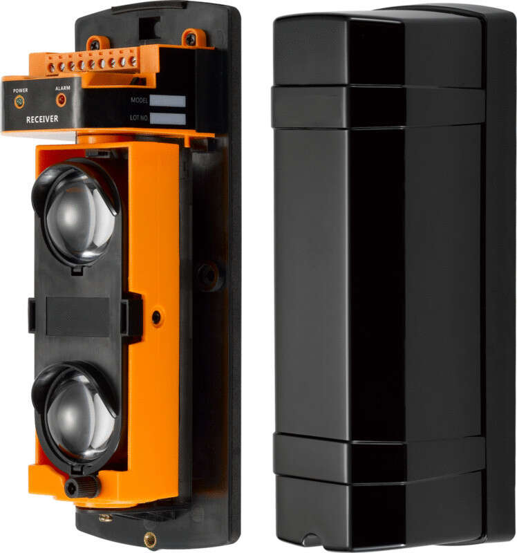 Barrière IR Captive 2 faisceaux (E+R) - portée 100m