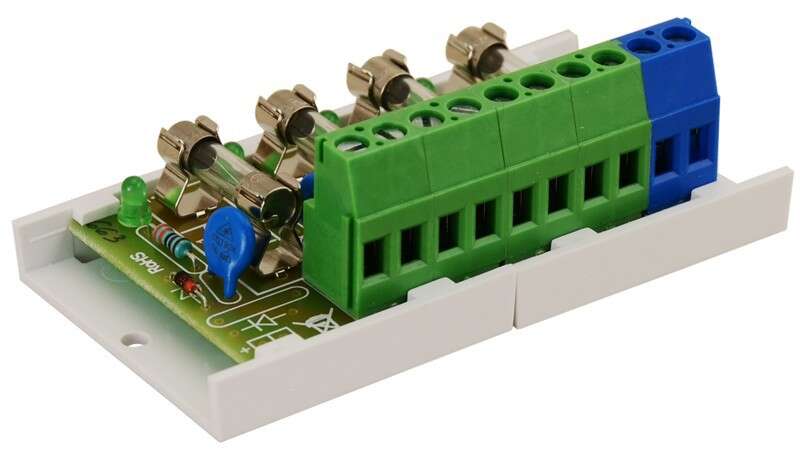 Carte 4 fusibles 2A LB4/4x2A/FTA