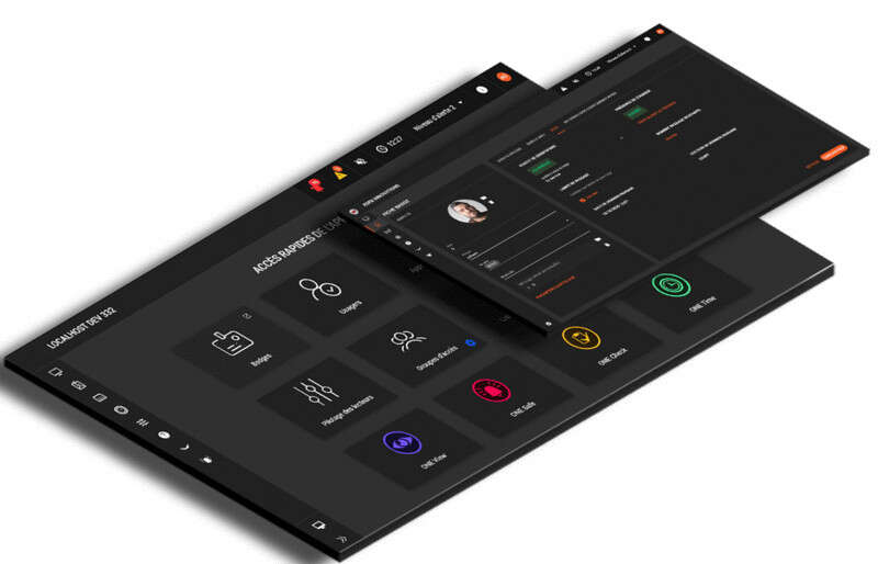 Solution logiciel pré-installé sur une Box secourue procurant un accès WEB