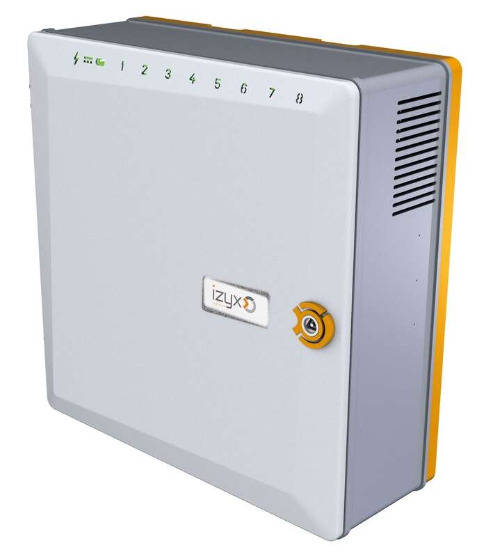 ALIMENTATION 8 VOIES 230V AC / 12-14V DC / 10A / COFFRET ABS