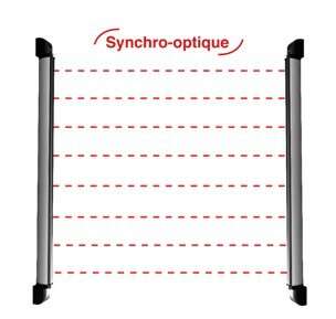 Barrière SENTINEL 80 2M (E+R) 4 faisceaux