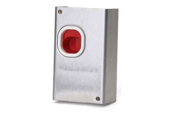 Bouton poussoir boîtier métallique NO/NF