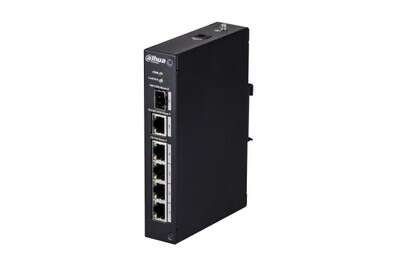 Switch 4 ports 10/100Mbps +uplink 1x RJ 45 et  1 SFP Gbit - industriel