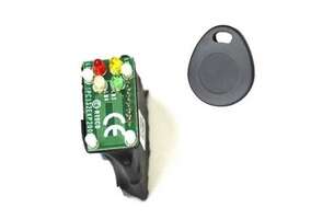 Lecteur 13,56 MHz - électronique seule à intégrer + 2 tags noirs PCB seul