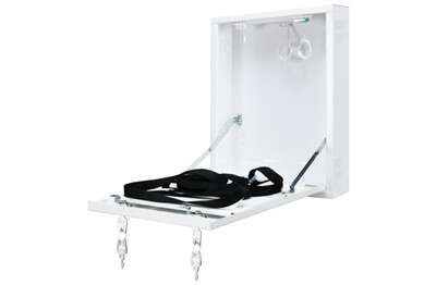 Coffret vertical blanc pour CVR/MINI