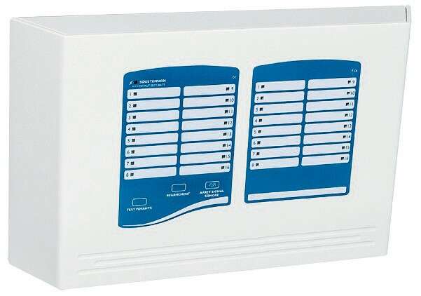 Alarme Technique avec 1 relais/zone 16 E/S