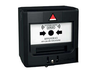 Déclencheur manuel PPMS Noir radio à pilesRadio