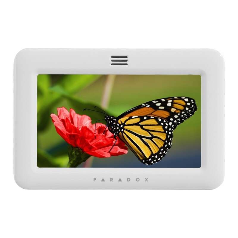 Clavier écran tactile 5" pour centrale MG/SP/EVO + licence SOL - blanc