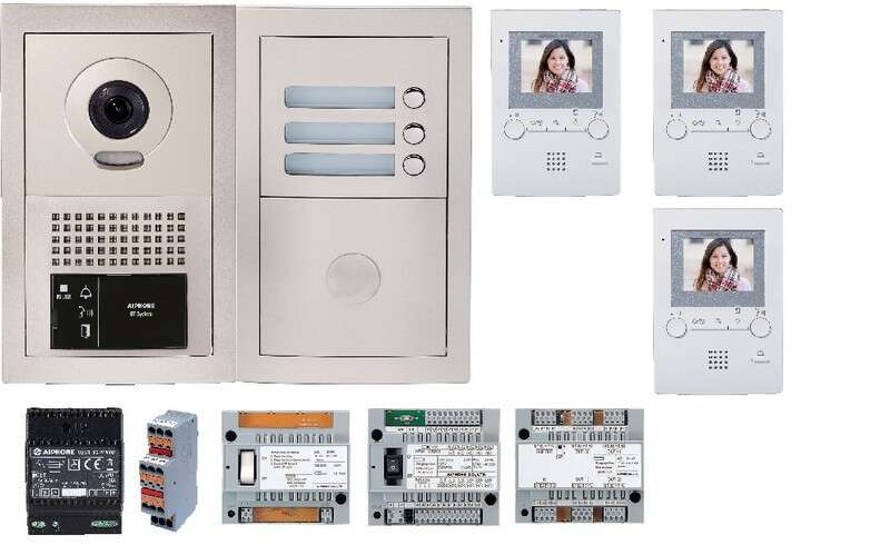 Pack vidéo bus 3 BP encastré