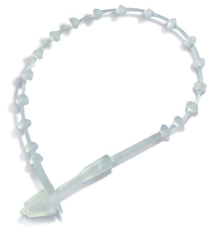 Lot 10 PC scelle ("plomb") plastique