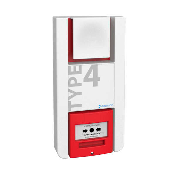 Equipement d'alarme Type 4 radio à piles