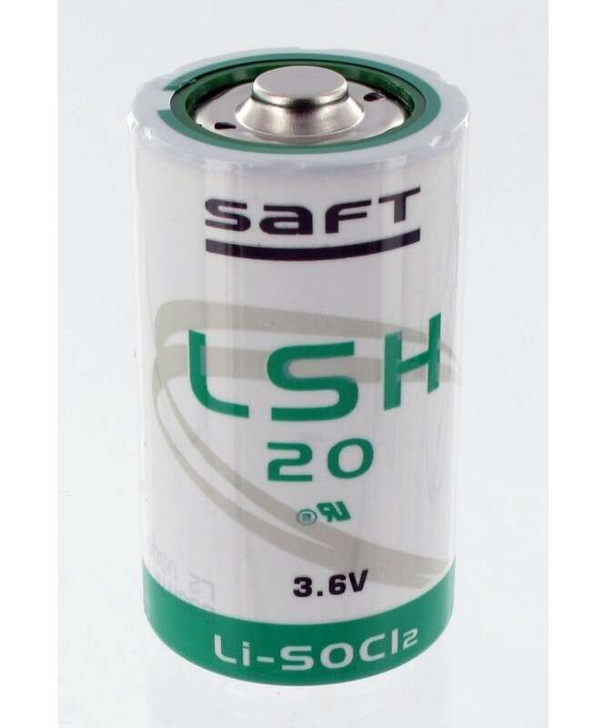 Pile LR20 Lithium SAFT LSH20, 3,6V, 13Ah