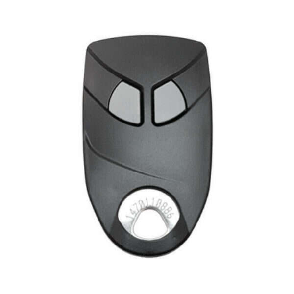 Télécommande HF éco 2 canaux, noire