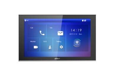 Moniteur noir couleur 10 pouces IP, carte SD 7GB incluse