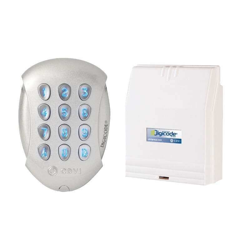 DIGICODE® ALLIAGE D ALUMINIUM Bluetooth 3 relais