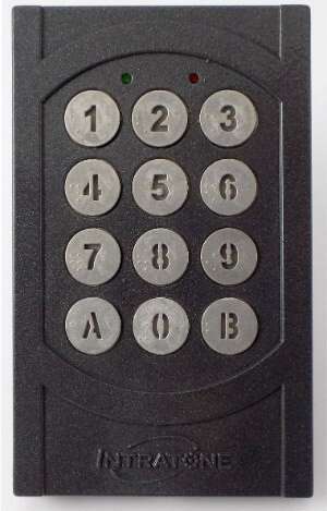 Clavier codé Mini 12 touches rétro-éclairées