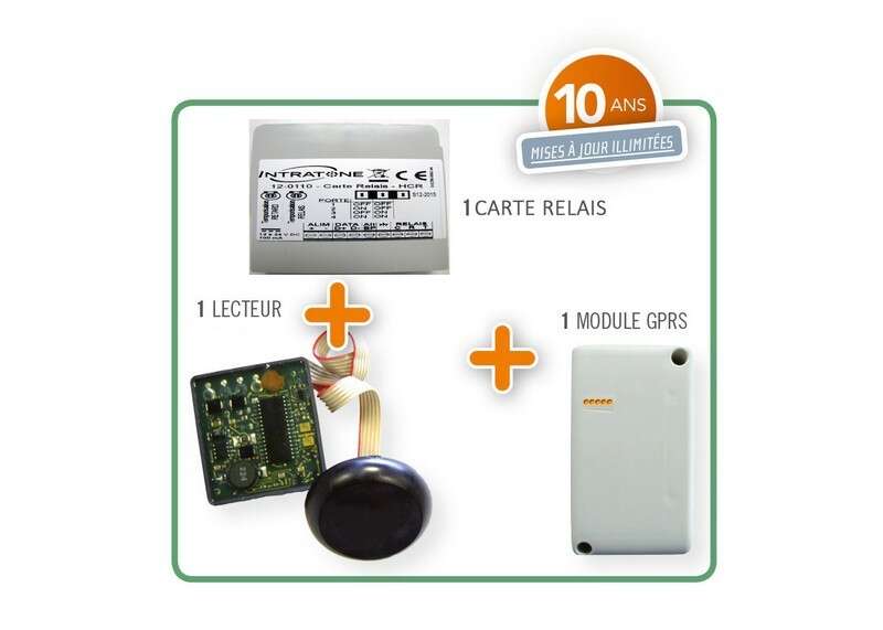 Intrabox Data Eco Prox : 1 lecteur de proximité + 1 carte re