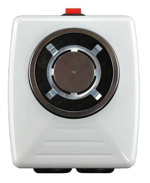 Ventouse murale à rupture pour incendie, 24 Vcc, 50daN