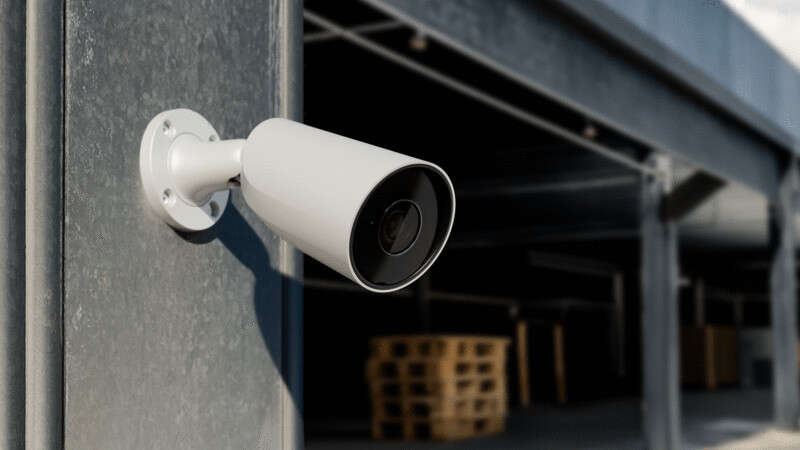 Caméra IP Blanc 8MP Obj 4mm IR35M IP65