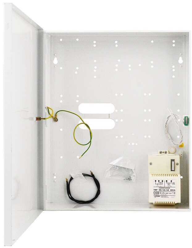 Boitier métal AWO214 avec transfo 40VA (320x395x90mm)