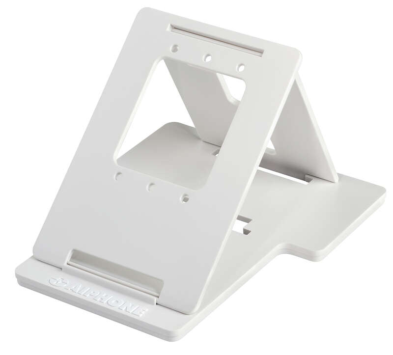 Support bureau pour moniteurs mains libres 3,5'' et 7'' - blanc