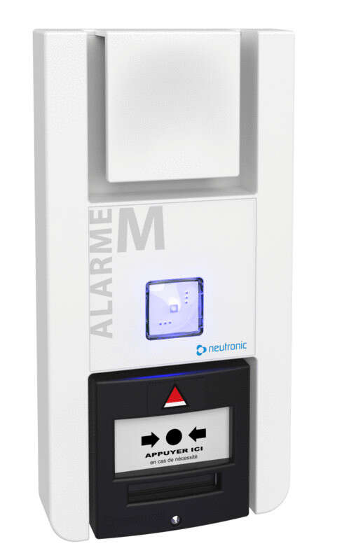 Centrale PPMS à piles avec diffuseur lumineux