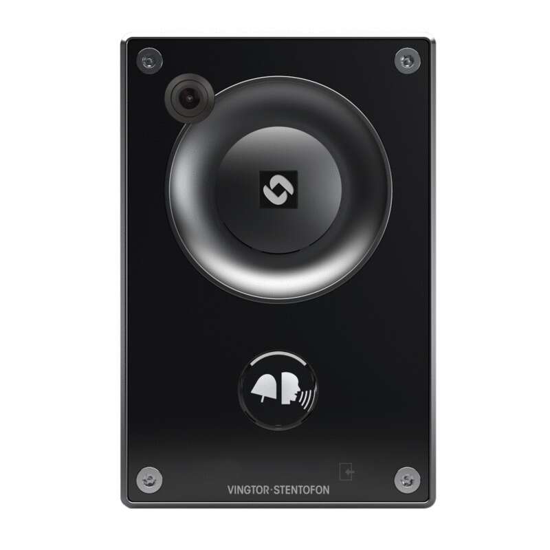 TCIV-3+ : Portier Vidéo  IP Turbine noir