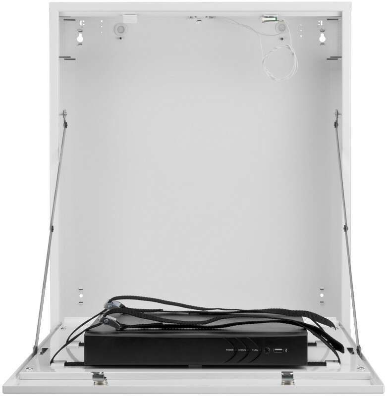 Boîtier DVR/NVR MEDIUM/VERTICAL WHITE L535 x H650 x P121 mm