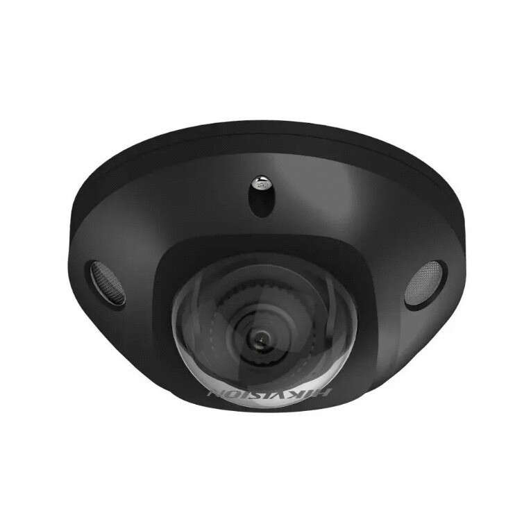 Dôme IP AcuSense Noir 4 MP Obj 2,8mm IR30M  IP67  IK08