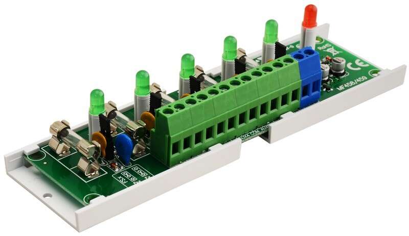 Module carte protection et distribution alim 12Vdc, 1 entrée