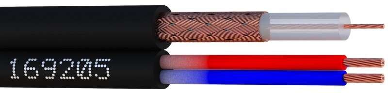 KX6+2x0.75 Bobine bois 250M