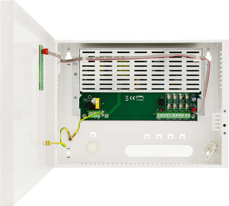 Alim cctv sans chargeur 12V 4A-4 sorties 1A (dim 235x172x58)