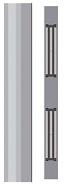 Bandeau électromagnétique 600mm 2 x 272 kg