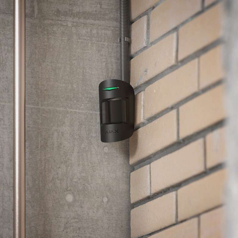 Détecteur de mouvement + bris de vitre CombiProtect Fibra - noir