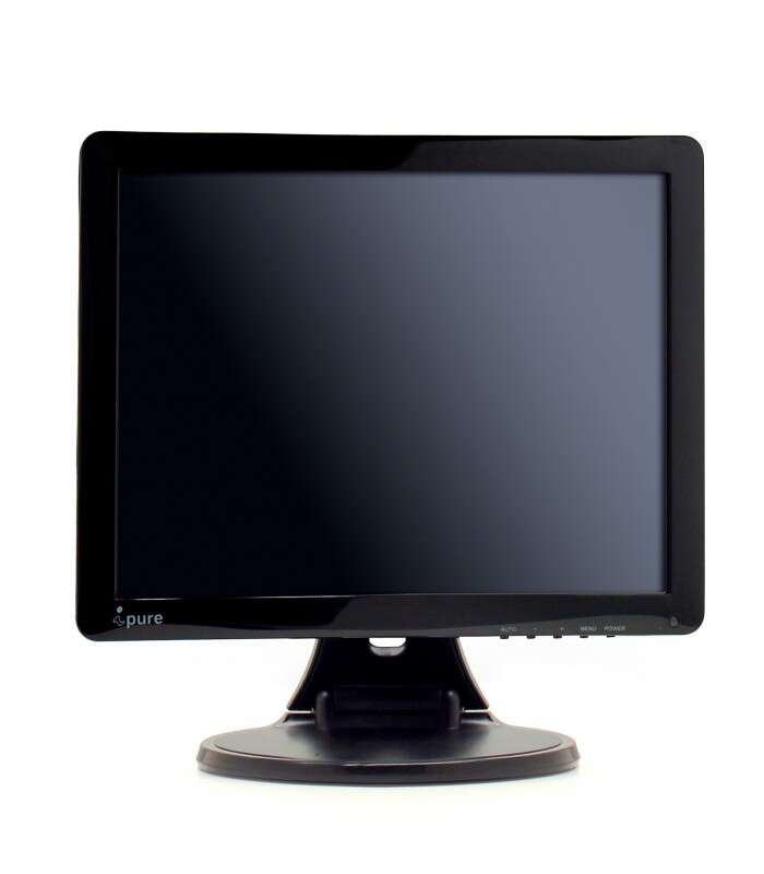 Ecran LCD vidéo 15" IPURE haute résolution, verre antireflet