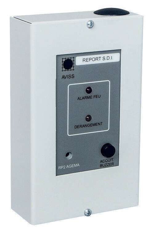 Boitier de synthèse incendie