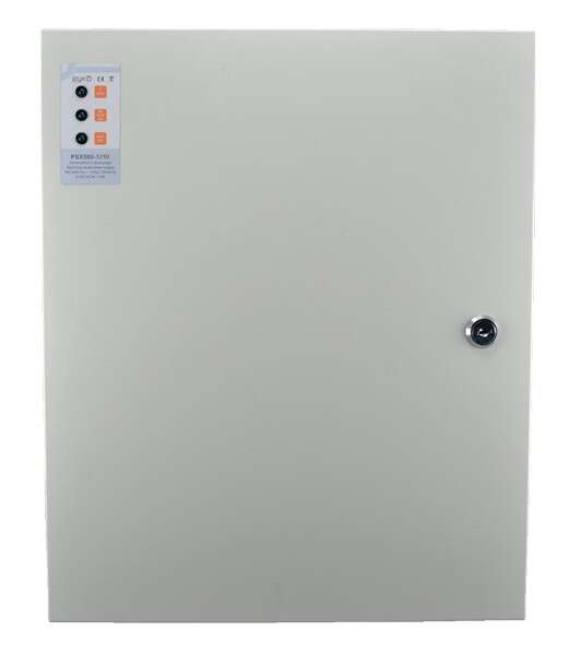 Alimentation chargeur 100-240V AC / 12V DC / 10A en coffret métal