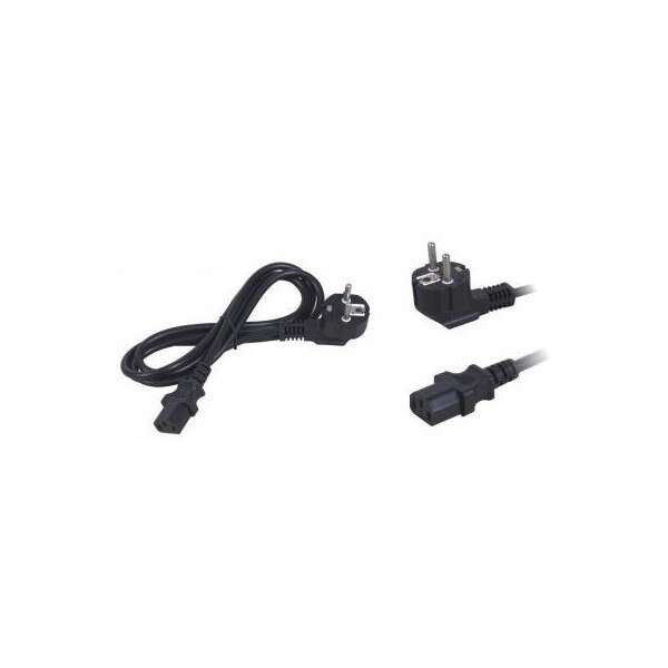 Câble d'alimentation secteur 1.8m 0.75mm²,  2P + Terre > IEC