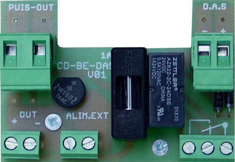 Module de commande DAS à émission