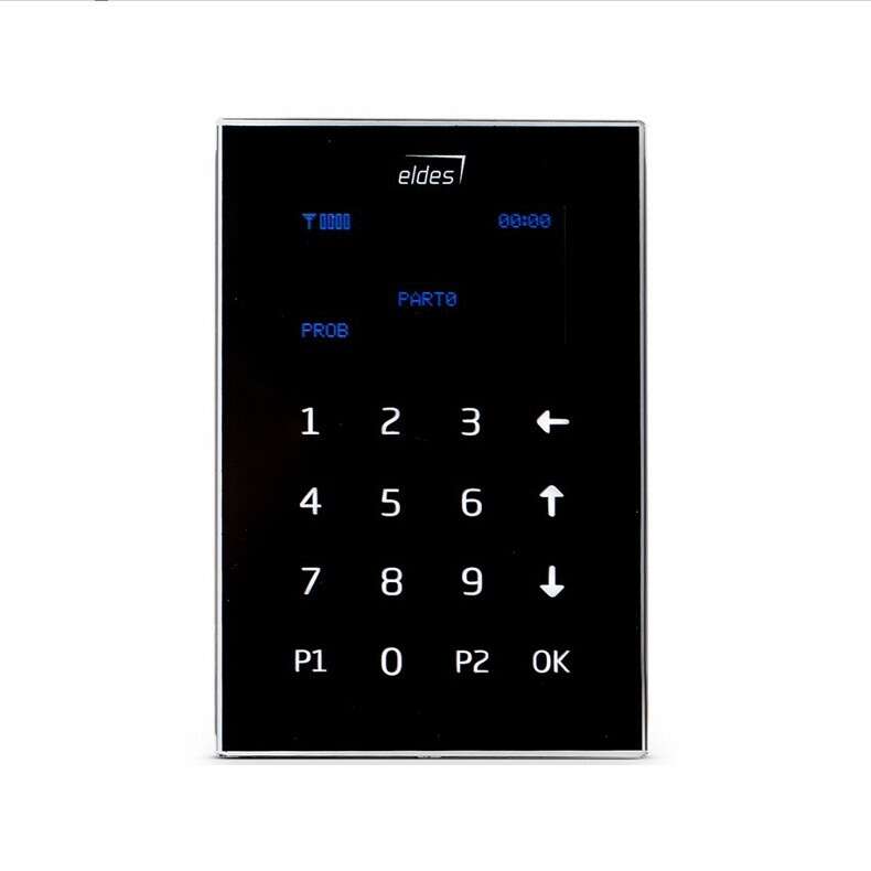 Clavier LCD tactile pour centrale ESIM - noir